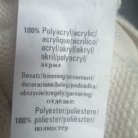 Venus sweater cropped sweater side slits in under layer pre-loved - Picture 5 of 5